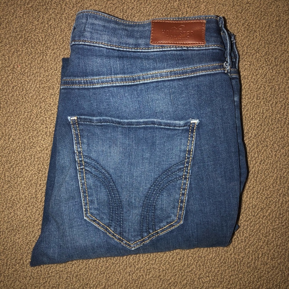 High rise skinny jeans